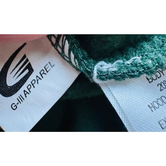 NFL New York Jets Green Touch by Alyssa Milano Lace up Hoodie Sweatshirt Small - Picture 7 of 10